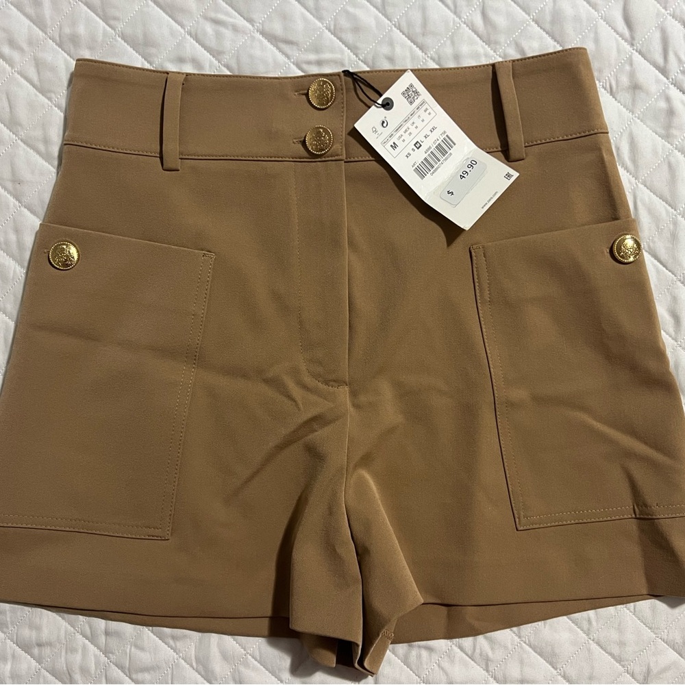 Zara Highwaisted Shorts